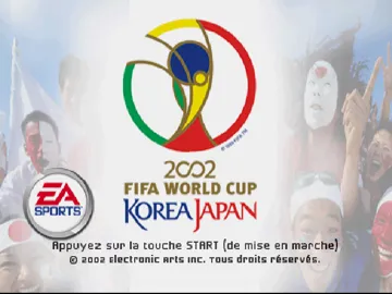 Coupe du Monde FIFA 2002 (FR) screen shot title